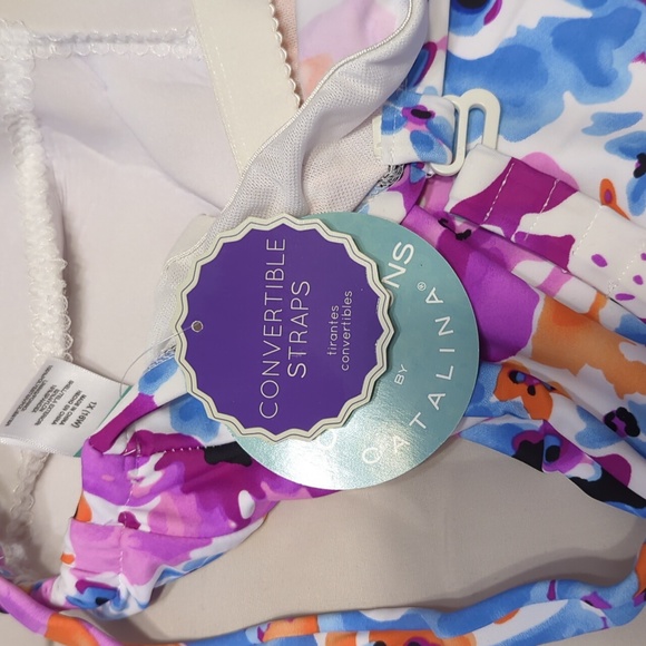 Catalina Swim Tankini Top Size 16W - Picture 6 of 11